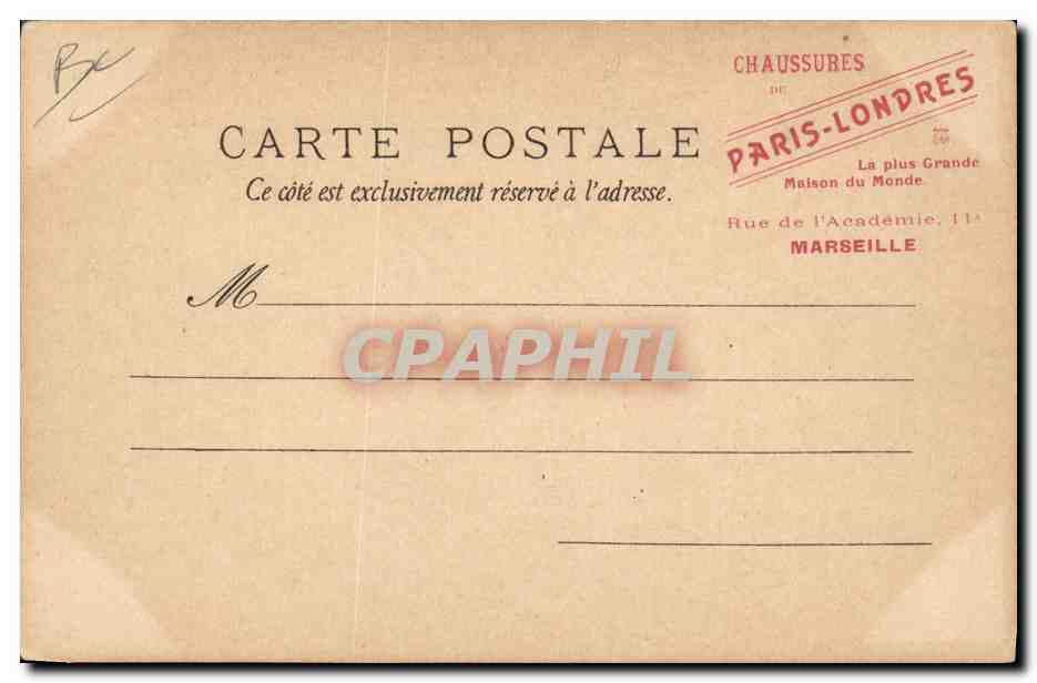 Cartolina d'epoca Fantasia Donna — Verso