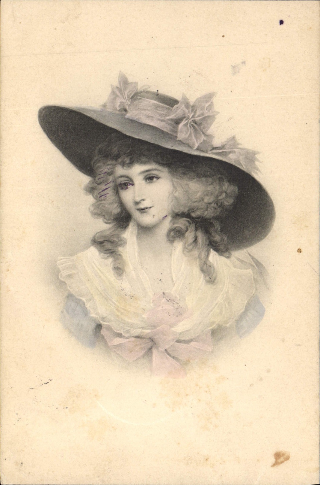 CPA Fantaisie Femme 