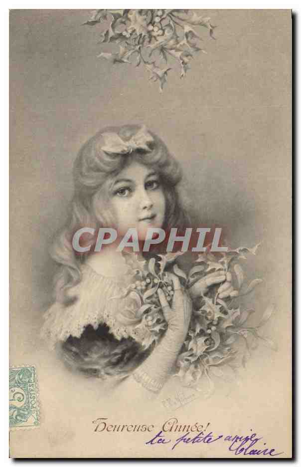 CPA Fantaisie Femme 