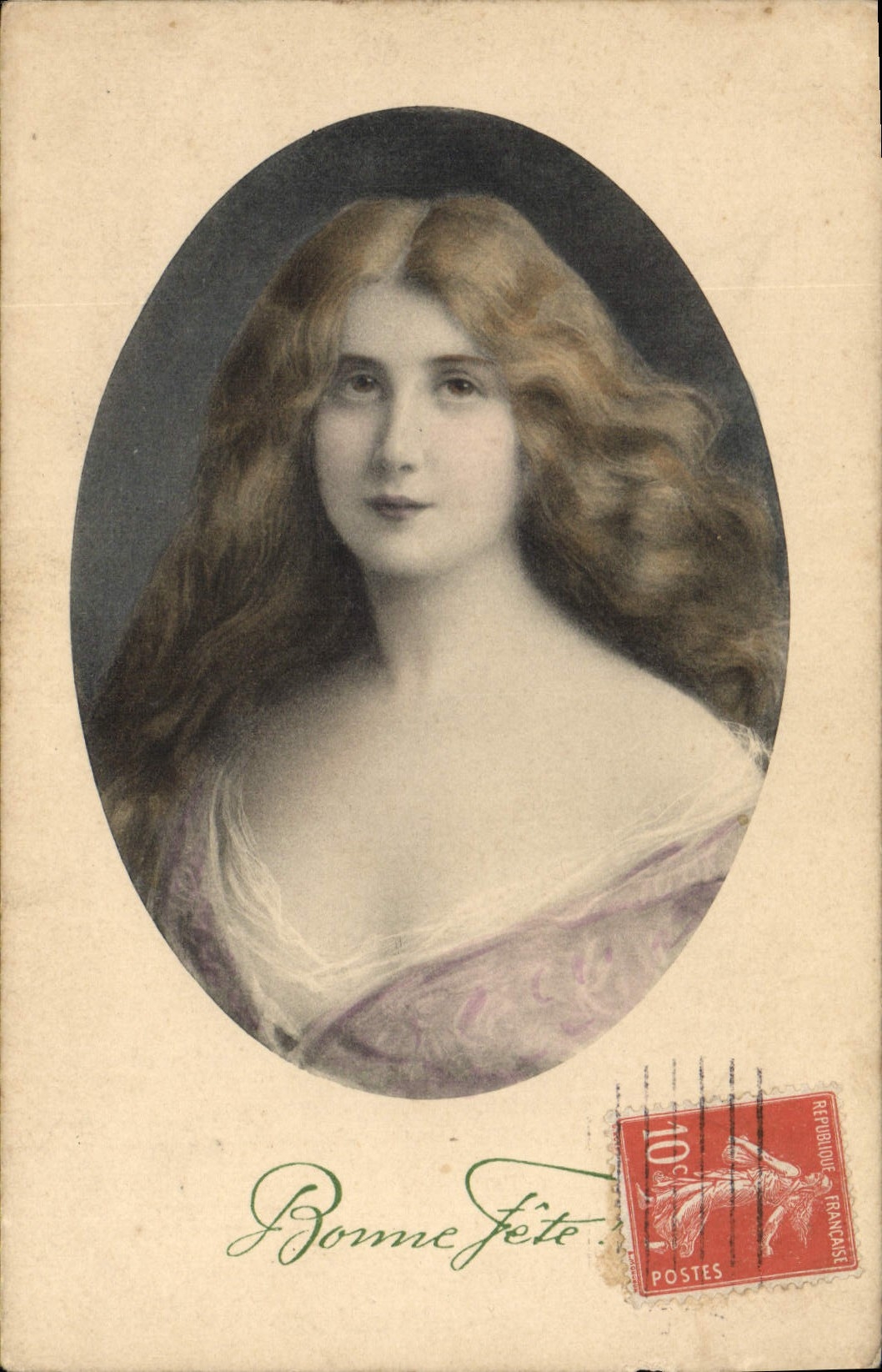 Jeune femme — portrait — M. M. MUNK, n° 352