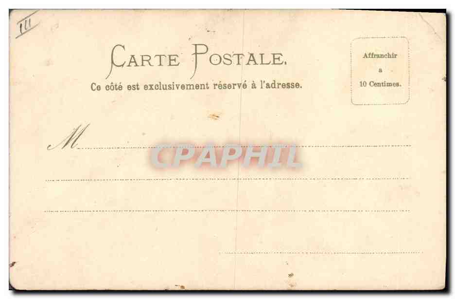 CPA Fantaisie Illustrateur Fleurs  — Verso