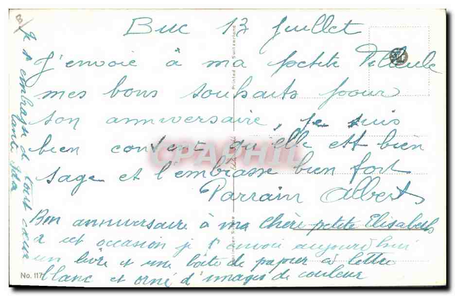 Oiseaux et papillons — illustration — E. V. S. (signature visible) — Reverso