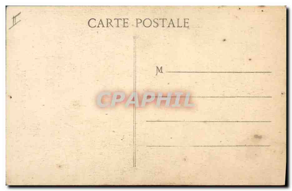 CPA Militaria General Gallieni Gouverneur du camp retranche de Paris  — Rückseite