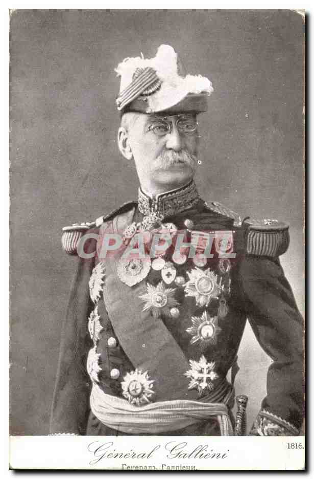 CPA Militaria General Gallieni 