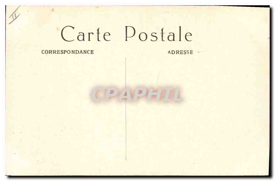 CPA Militaria General Gallieni Gouverneur militaire de Paris  — Verso