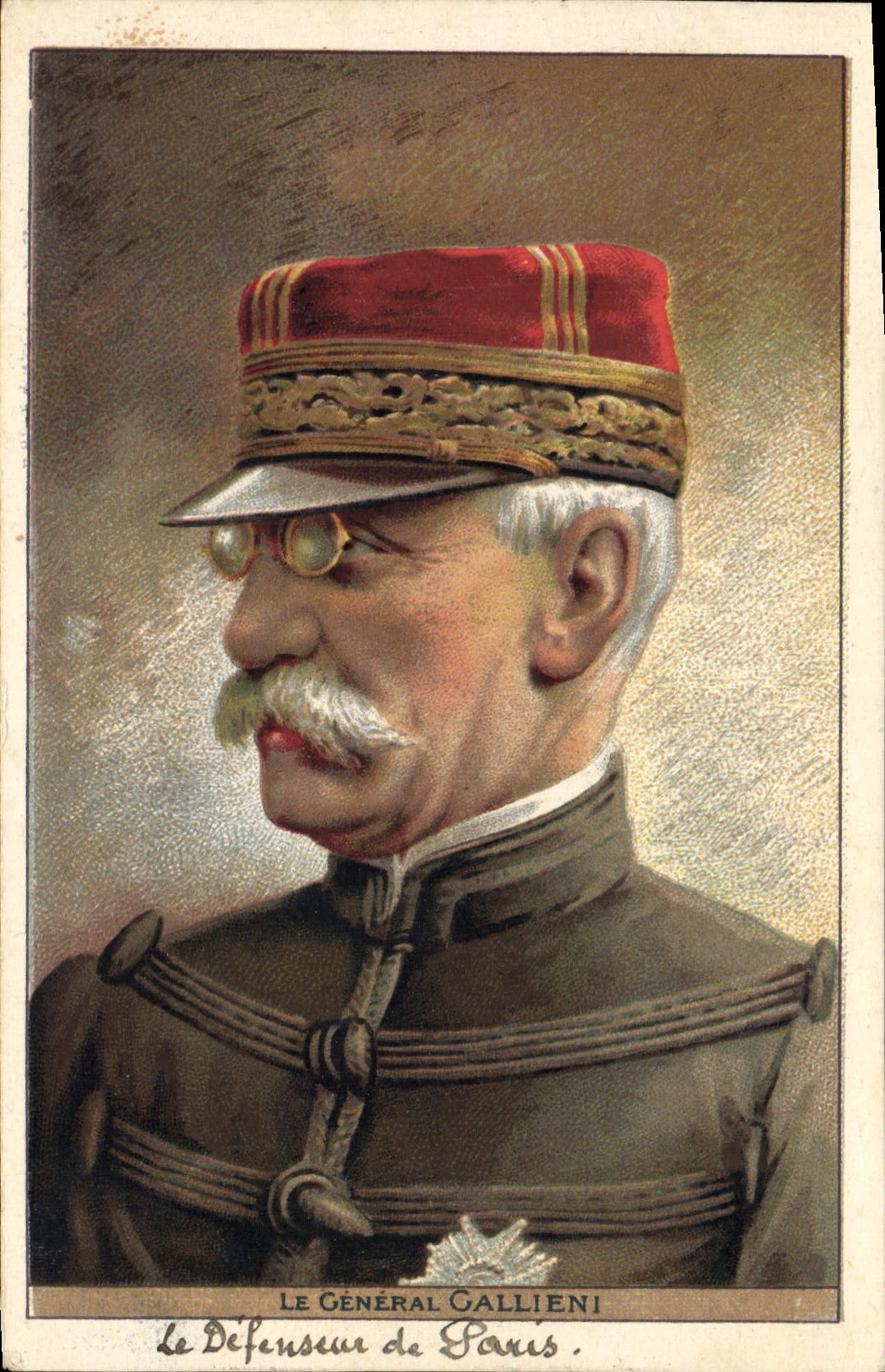CPA Militaria General Gallieni Le defenseur de Paris 