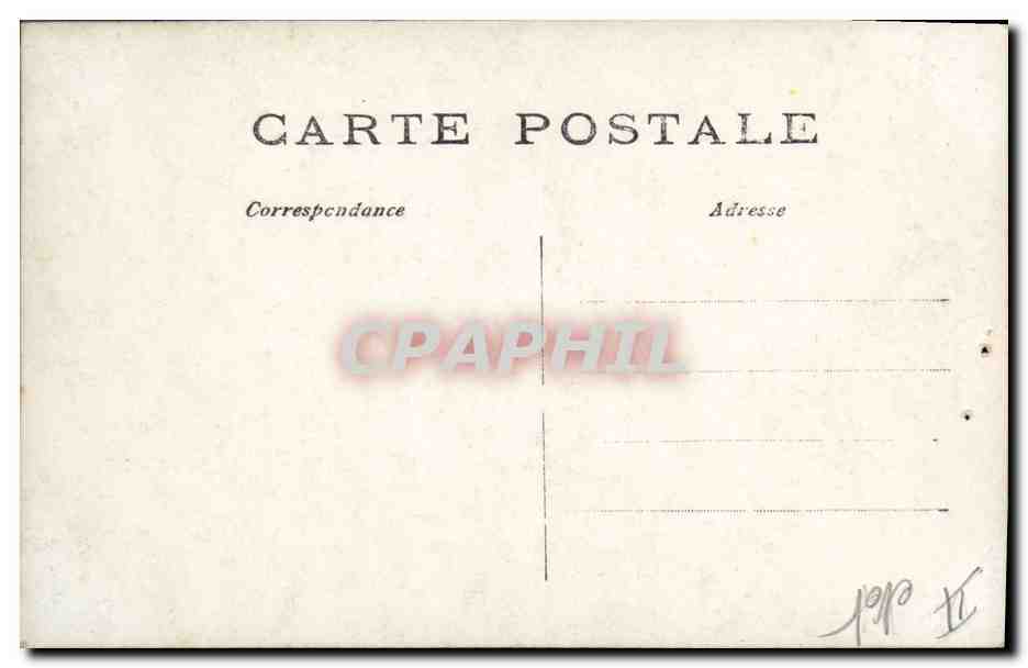 CPA Militaria General Gallieni  — Rückseite