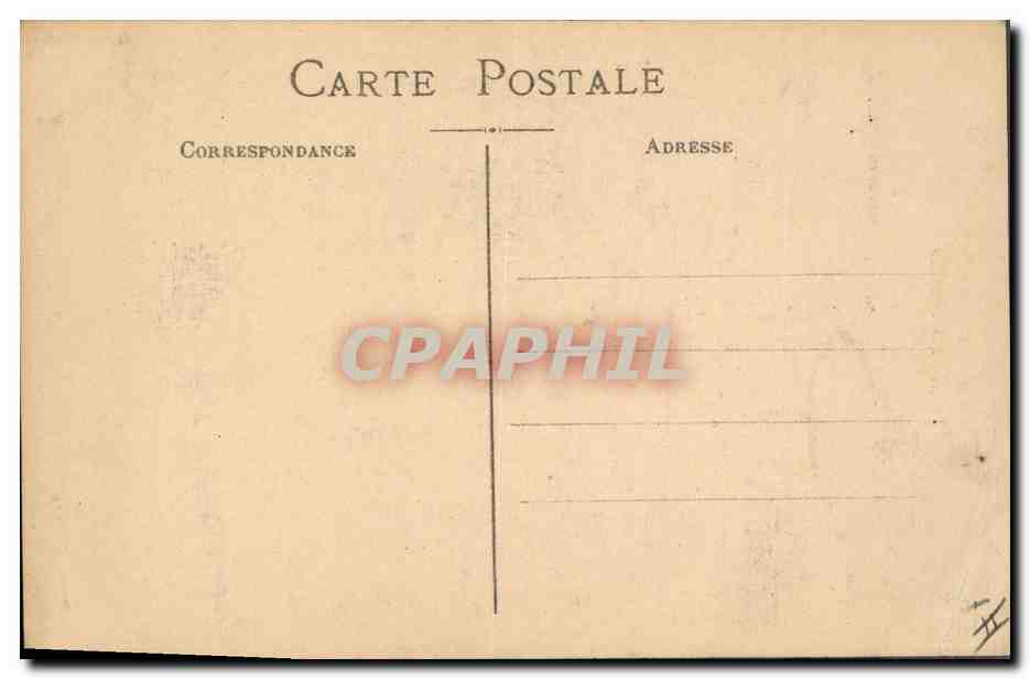 CPA Militaria General Gallieni Gouverneur de Paris  — Rückseite