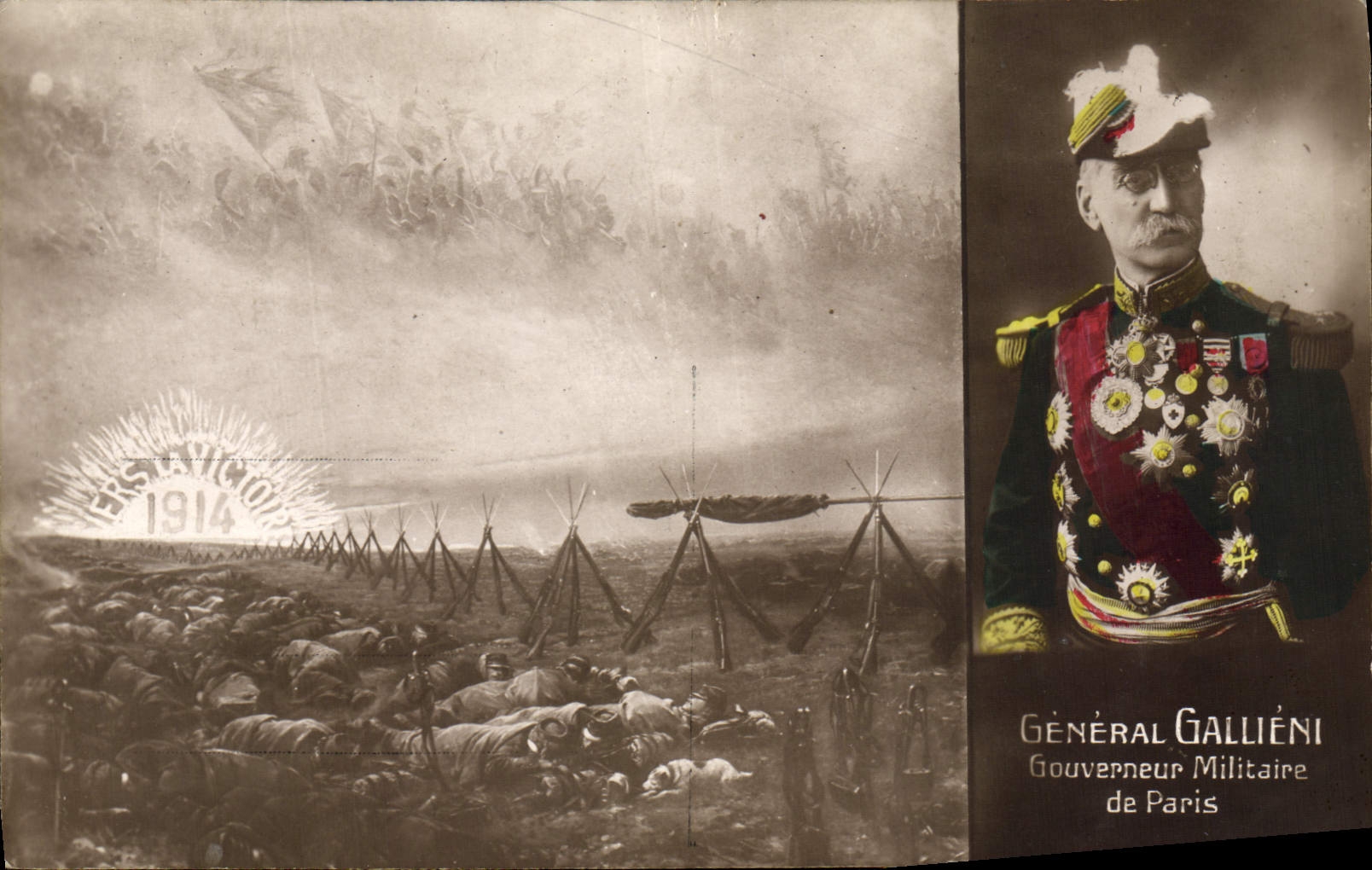 Général Galliéni — Gouverneur Militaire de Paris — 1914