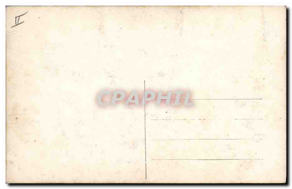 Général Galliéni — Gouverneur Militaire de Paris — 1914 — Verso