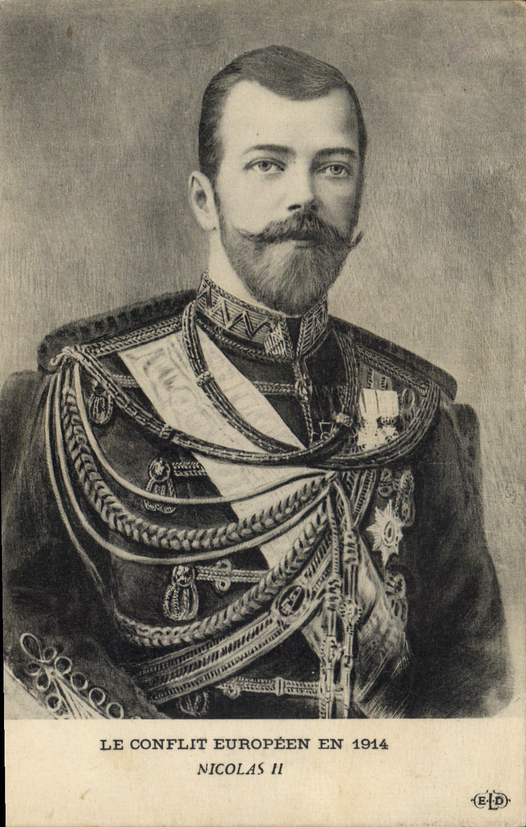 CPA Militaria Nicolas II Russie Russia 