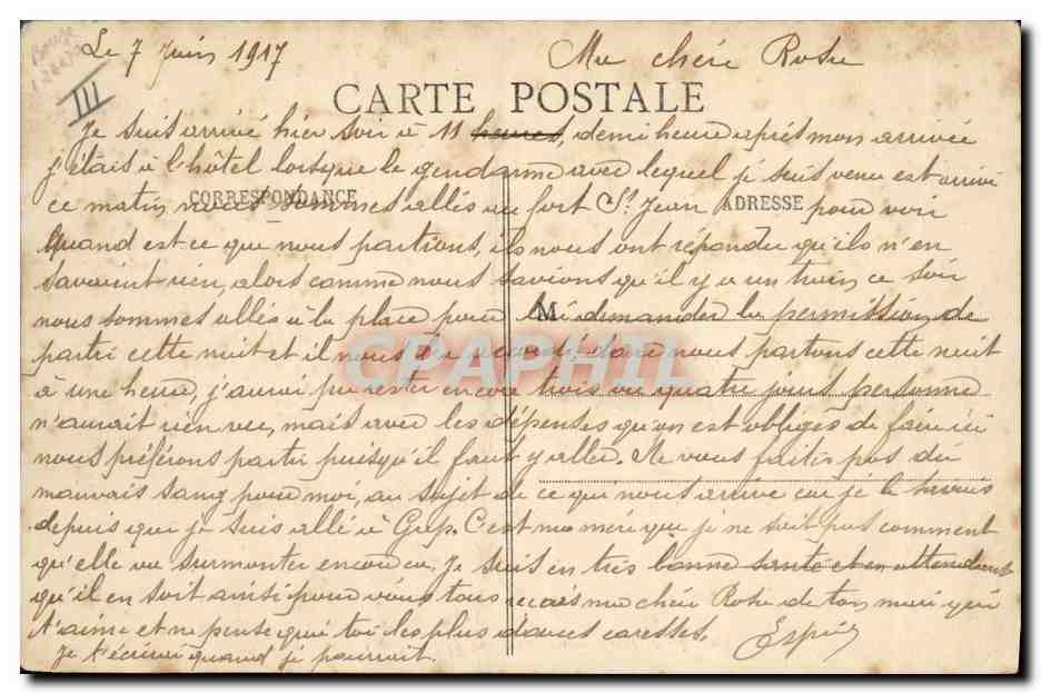 Le "Oxus" en mer agitée — Messageries Maritimes — Supra, n°1090 — Reverso