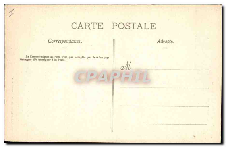 CPA Cloche Troyes Clocher et beffroi de Saint Jean  — Rückseite