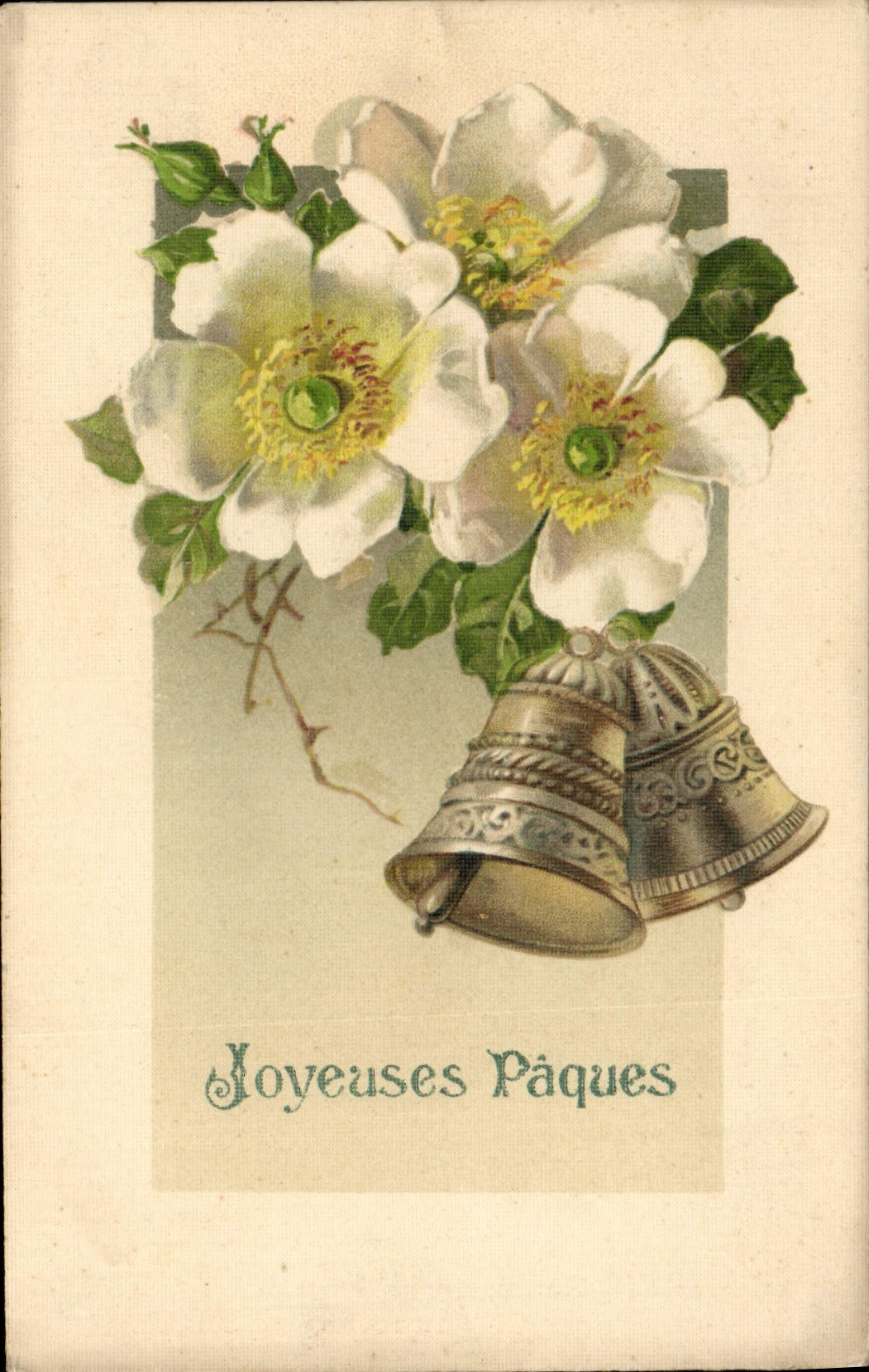 CPA Cloche Paques 