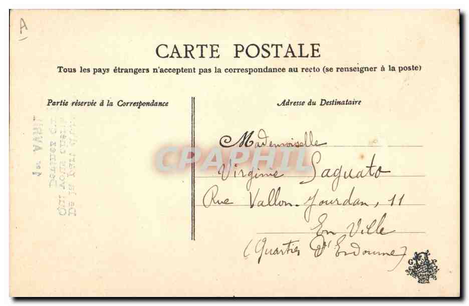 Bouquet de fleurs et poissons — 1er AVRIL — éditeur non visible — Reverso