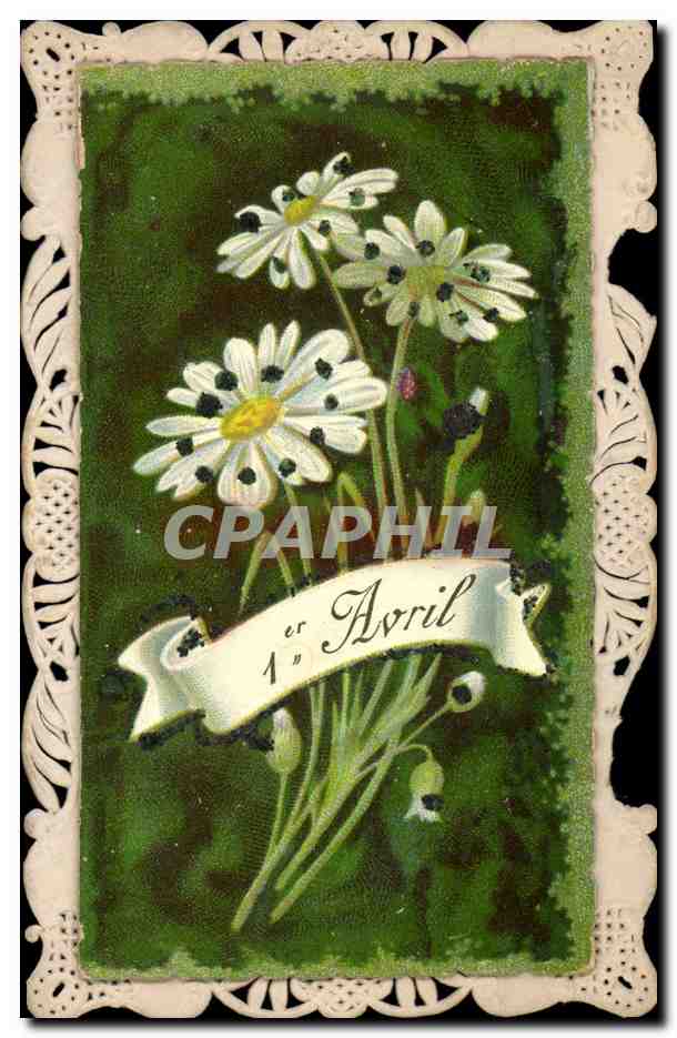 Fleurs de printemps — 1er Avril — éditeur non visible