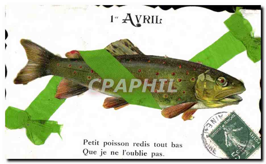Poisson — 1er Avril — éditeur inconnu