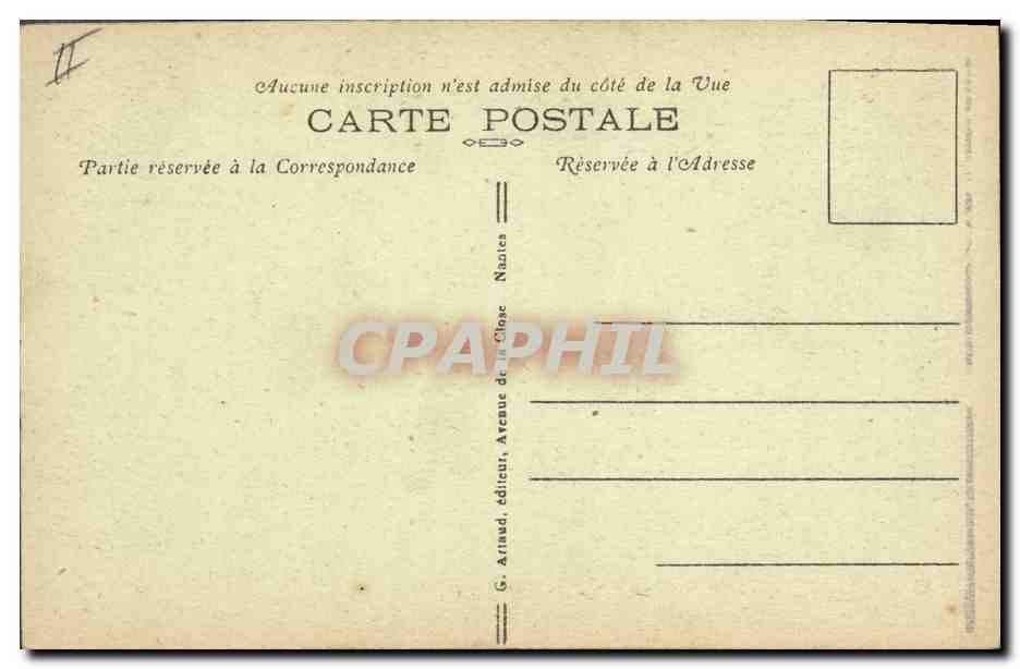 CPA Folklore Bretagne Autour des Lits Clos L'amour pur et fidele unit les amoureux bretons  — Rückseite