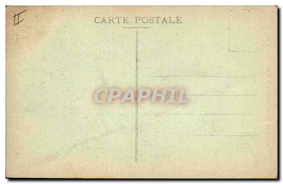 CPA Folklore Bretagne Lits Clos Chez le Pere Antoine  — Verso