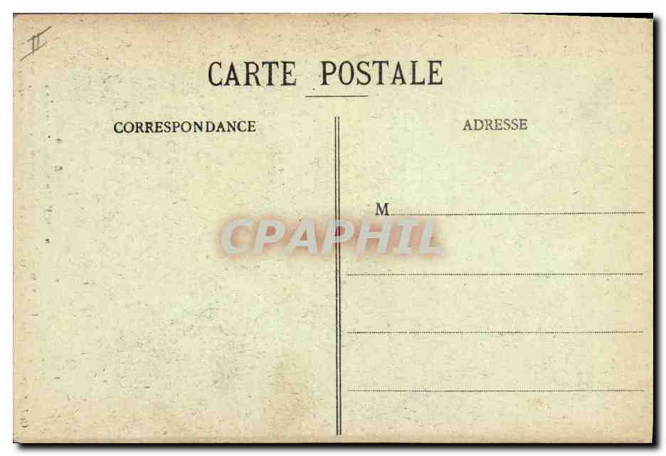 CPA Folklore Bretagne Lits Clos La fille embarassee  — Verso