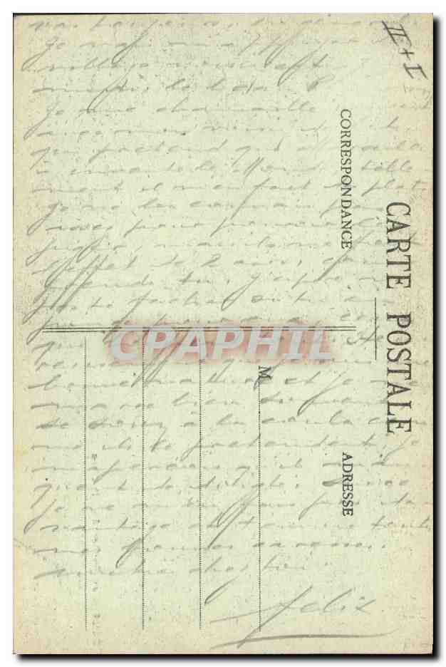 CPA Folklore Bretagne Lits Clos Les contes du lit clos La panne  — Verso