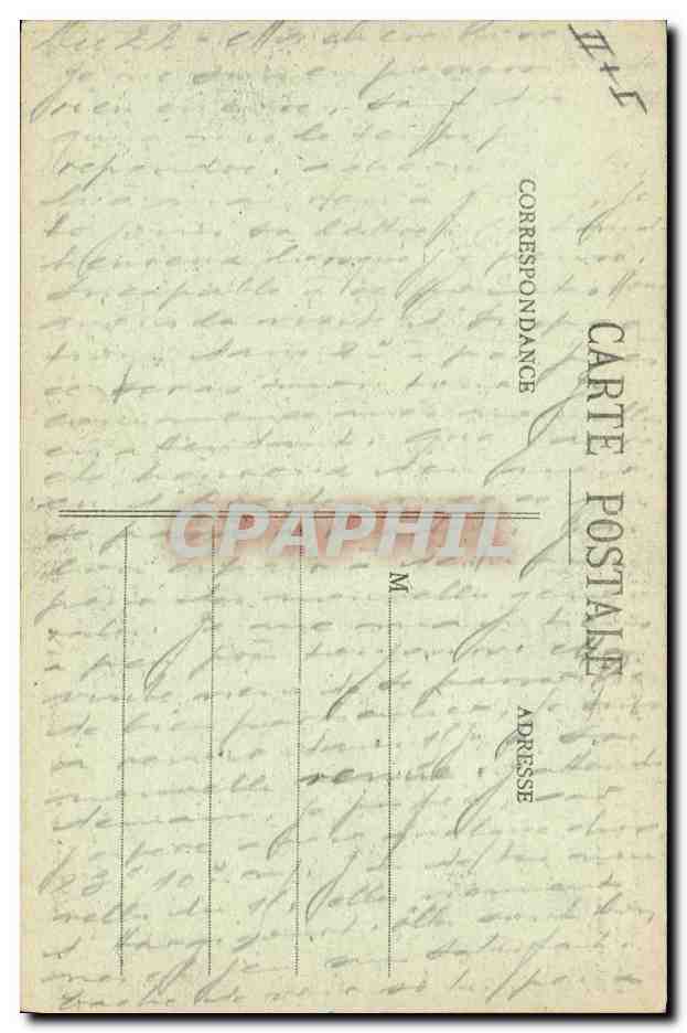 CPA Folklore Bretagne Lits Clos Les contes du lit clos La panne  — Verso