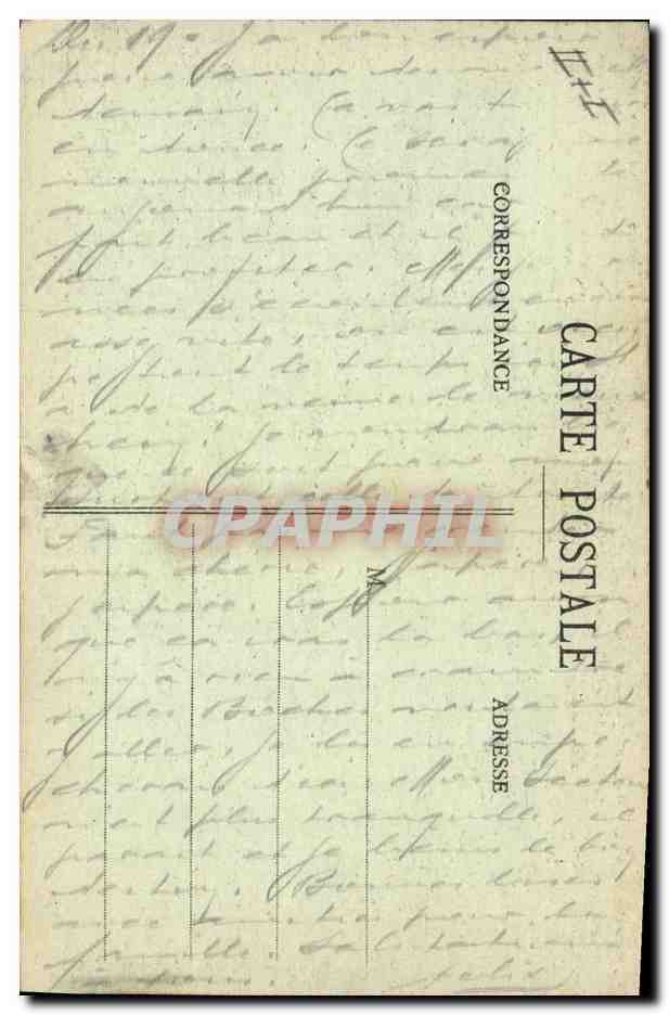 CPA Folklore Bretagne Lits Clos Les contes du lit clos Les amours du Pere Antoine  — Verso