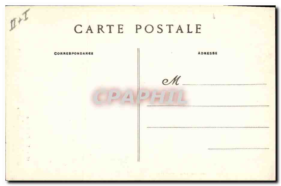 CPA Folklore Bretagne Lits Clos Timidement  — Verso