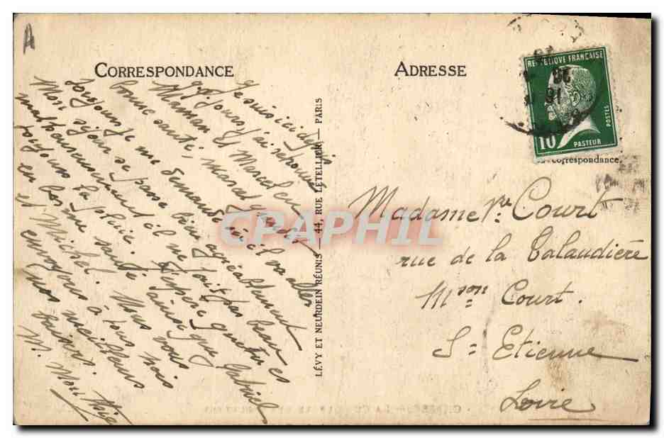 Grasse — La Cueillette des Violettes — LL — Reverso