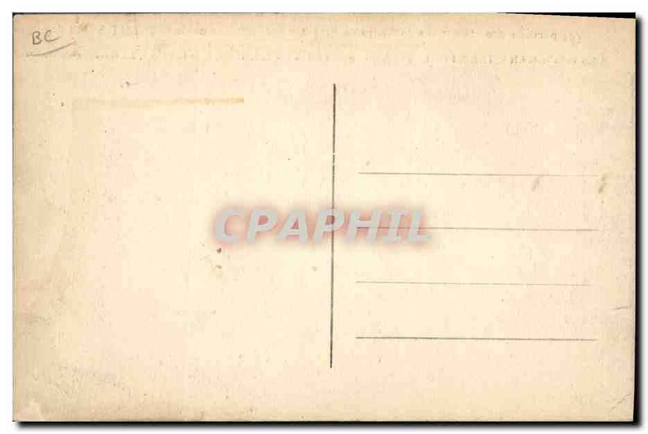 CPA Cueillette Vue partielle des plantations de fleurs de Pyrethre des etablissements Caubet & Fils Marseille  — Rückseite