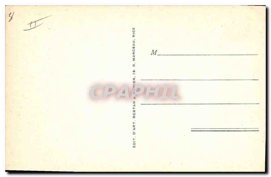 CPA Cueillette de la fleur d'oranger Cote d'Azur  — Rückseite