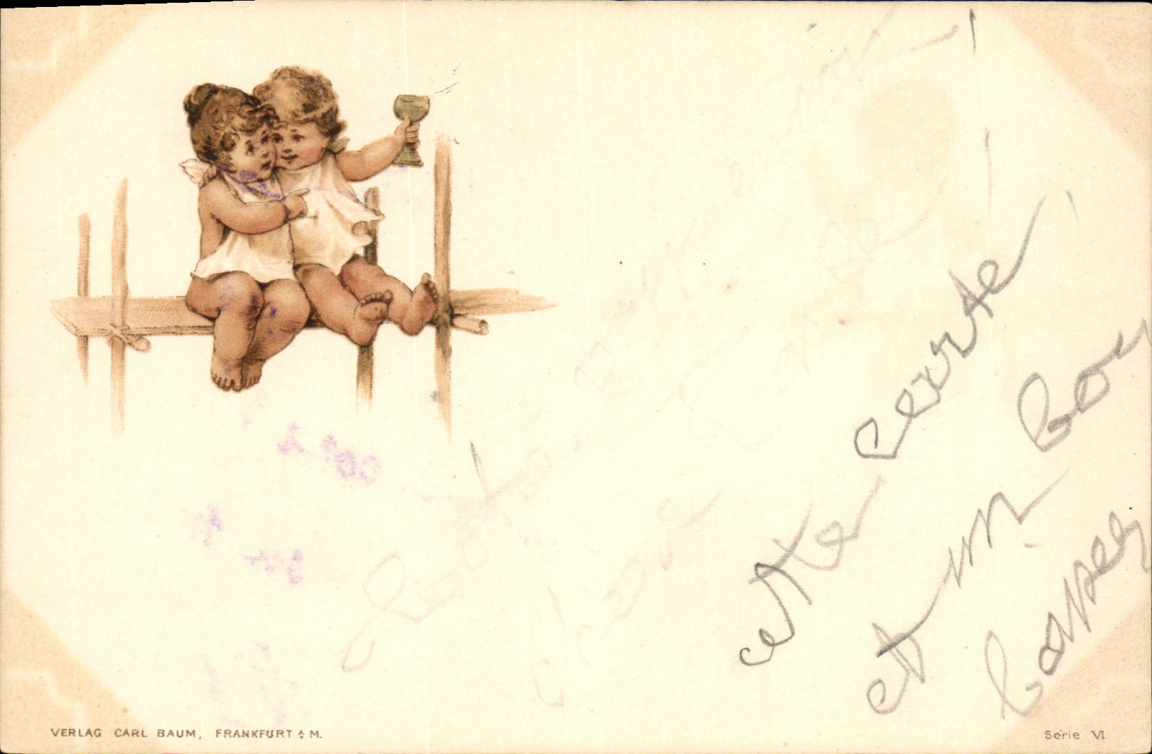 CPA Fantaisie Illustrateur Enfants 
