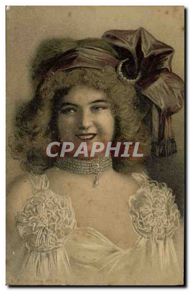 CPA Fantaisie Illustrateur Femme 