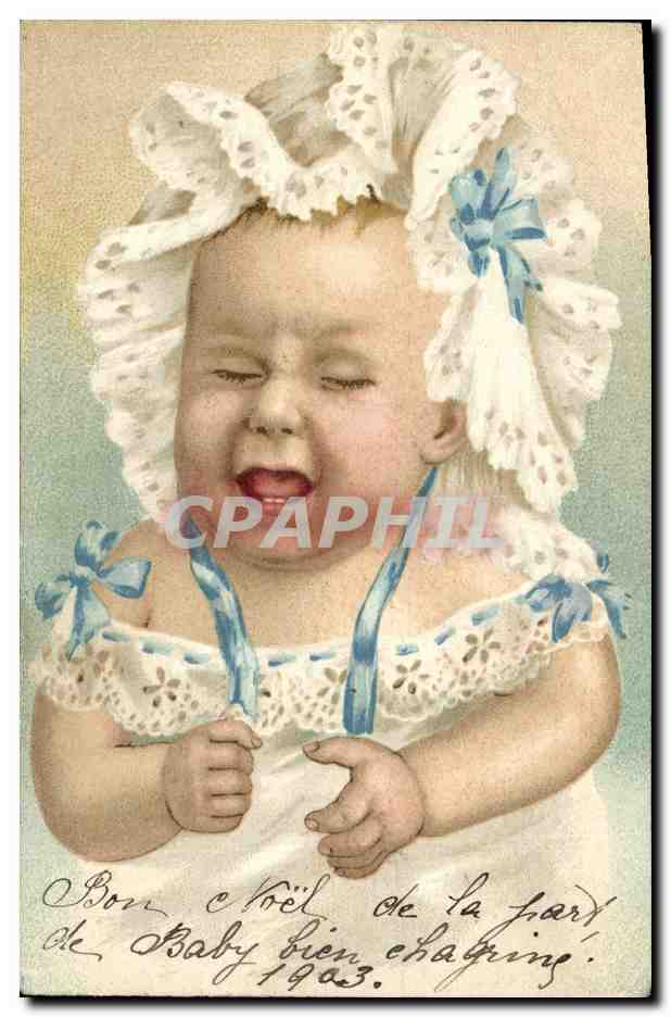 CPA Fantaisie Illustrateur Enfant Bebe 