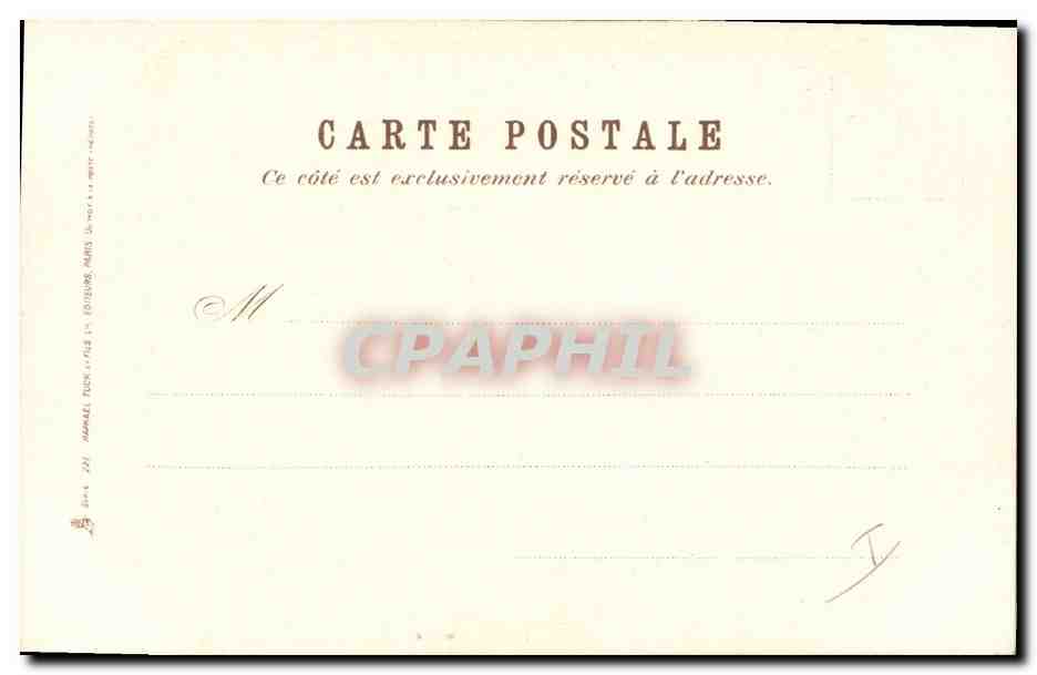 CPA Fantaisie Illustrateur Femme  — Verso