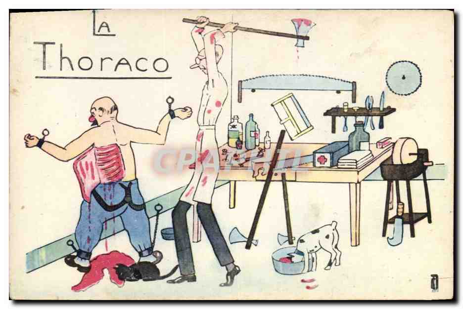 CPA Fantaisie Illustrateur La Thoraco Boucher Chien Chat 