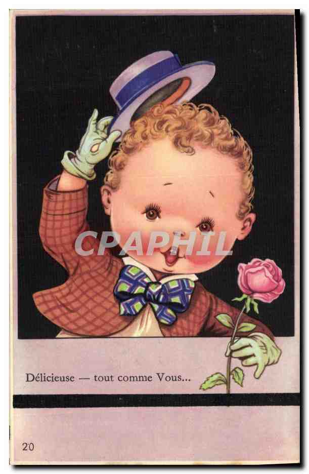 CPA Fantaisie Illustrateur Enfant 