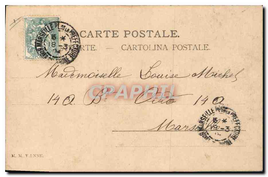 CPA Fantaisie Femme — Reverso