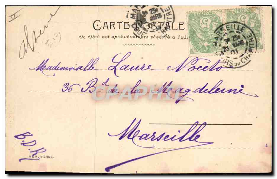 Femme et buste — scène décorative — éditeur inconnu — Reverso