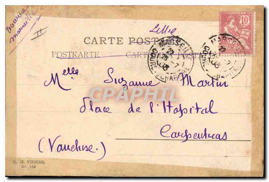CPA Fantaisie Enfant Moutons  — Verso
