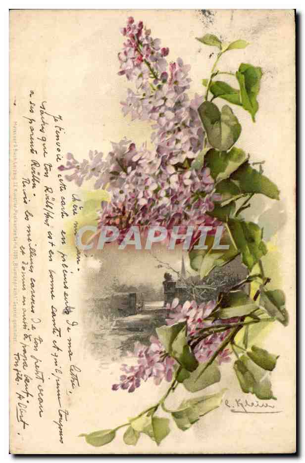 CPA Fantaisie Fleurs 