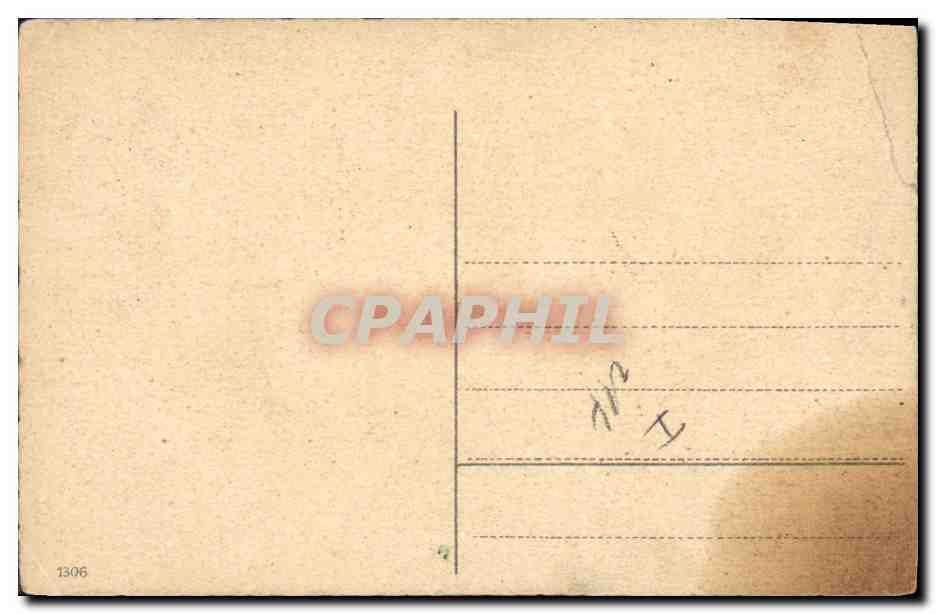 CPA Fantaisie Fleurs  — Verso
