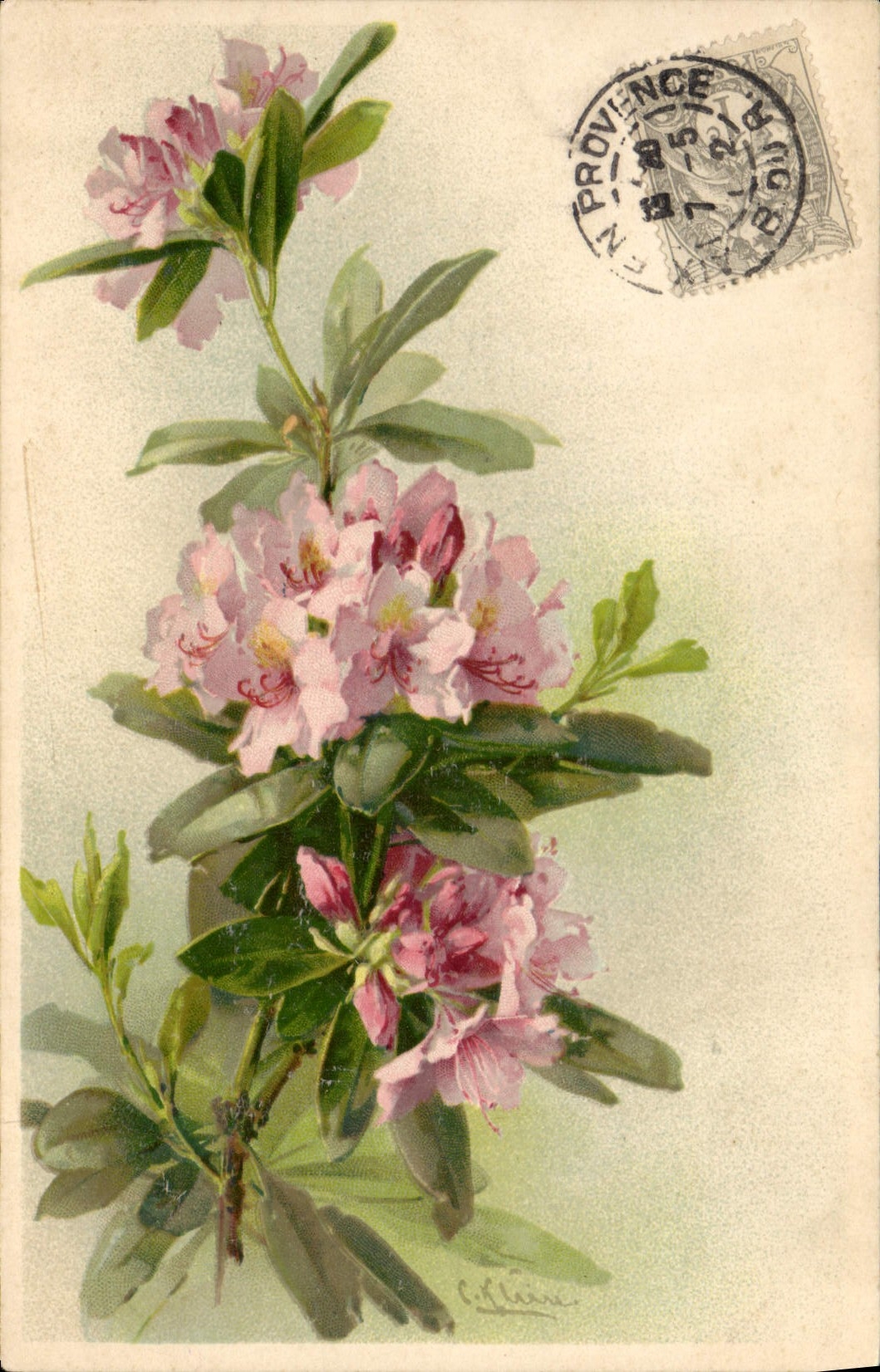 CPA Fantaisie Fleurs 