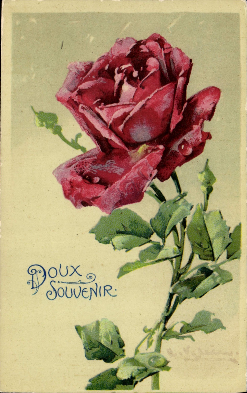 CPA Fantaisie Fleurs 
