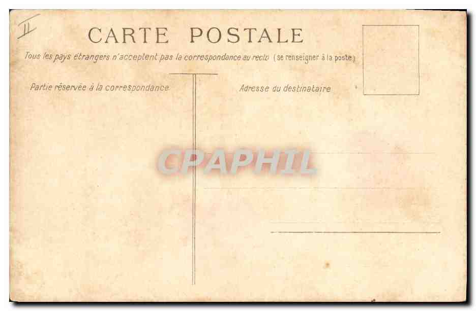 CPA Fantaisie Fleurs  — Verso
