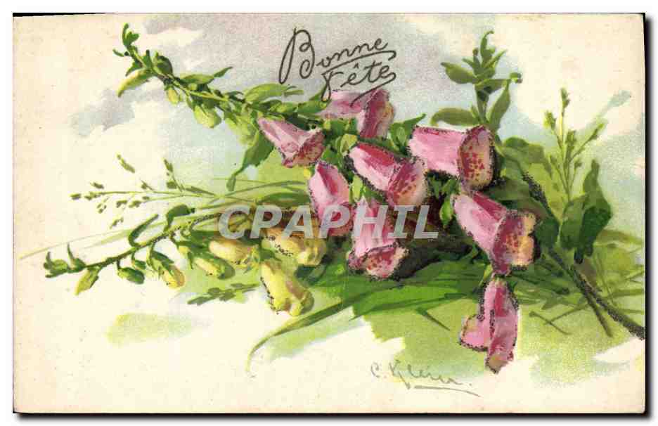 CPA Fantaisie Fleurs 