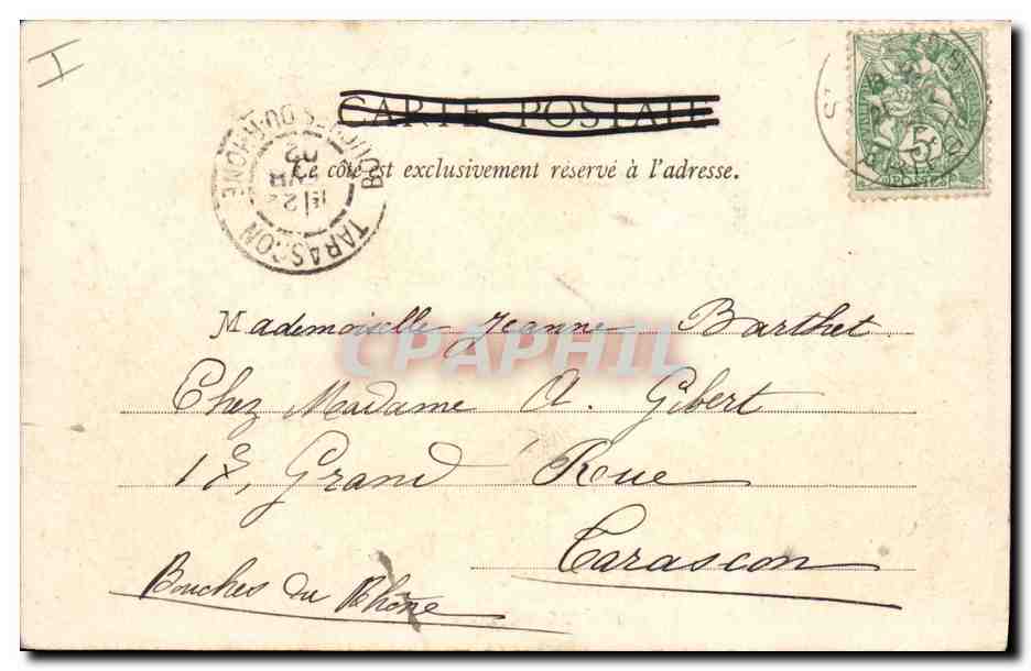 Les Toutous — A droite, alignement ! — Poste Type A. Bergard et Cie — Nancy — Reverso