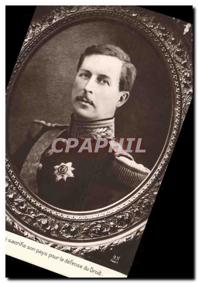 CPA Militaria Albert 1er 