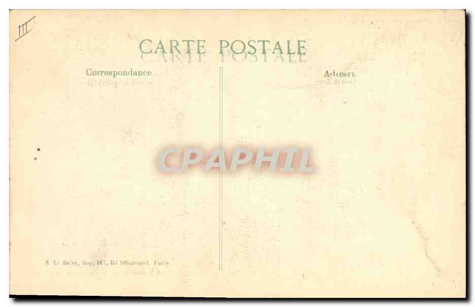 CPA Militaria SM Albert 1er Roi des Belges Decore de la Medaille Militaire  — Verso