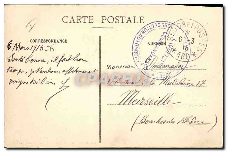 CPA Militaria Maison natale du President Poincare  — Rückseite
